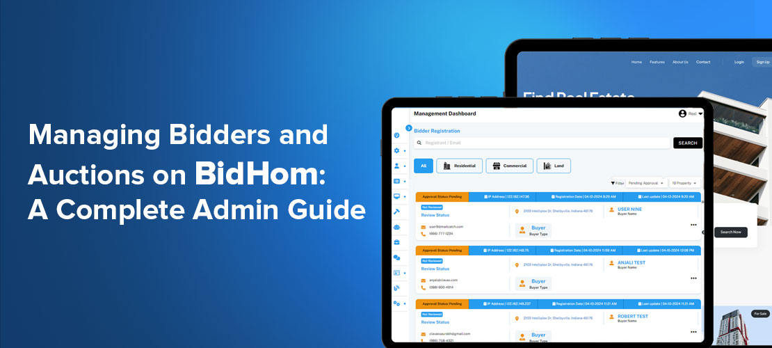 Publishing Listings on BidHom Made Easy