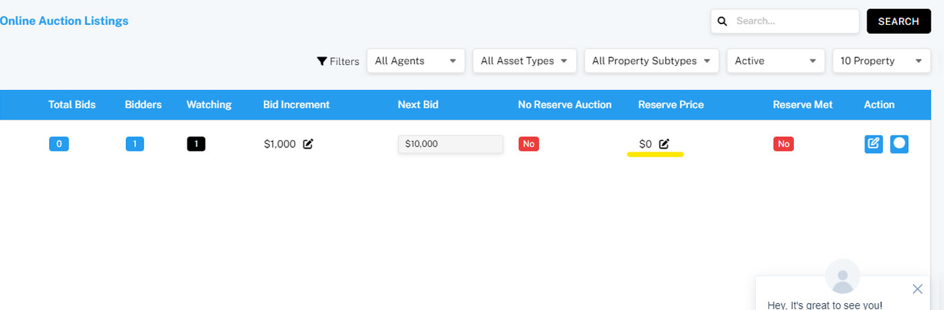 Editing Auction Details in Classic Auction Monitor