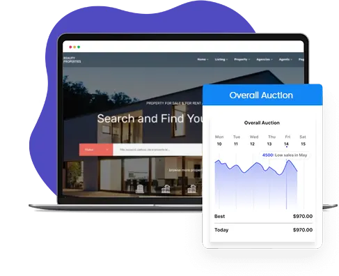 real estate website builder