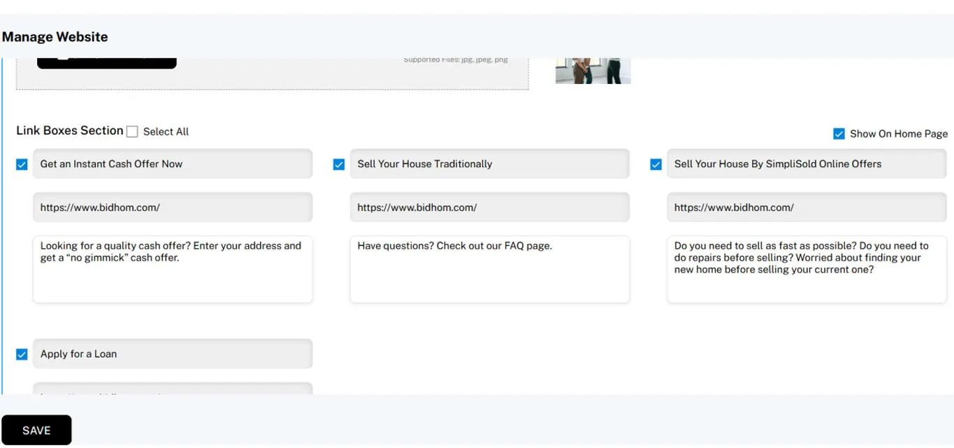 Accessing the Listing Monitor